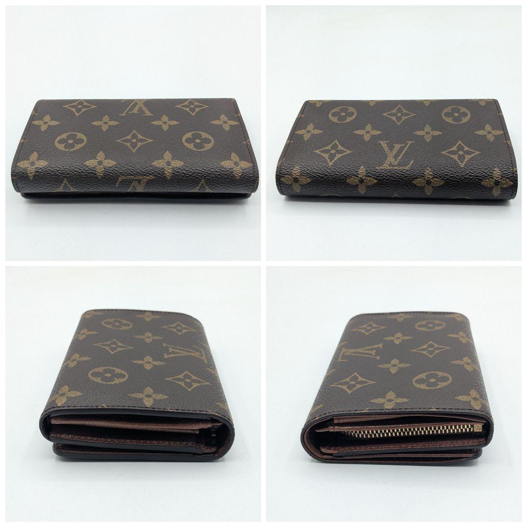 Louis Vuitton 二つ折り財布 モノグラム トレゾール M61736