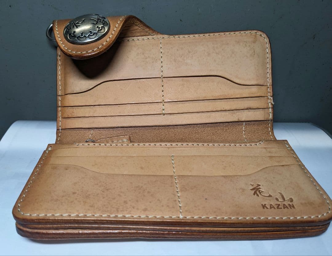 DEGNER 花山 KAZAN 本革 バイカーズウォレット
