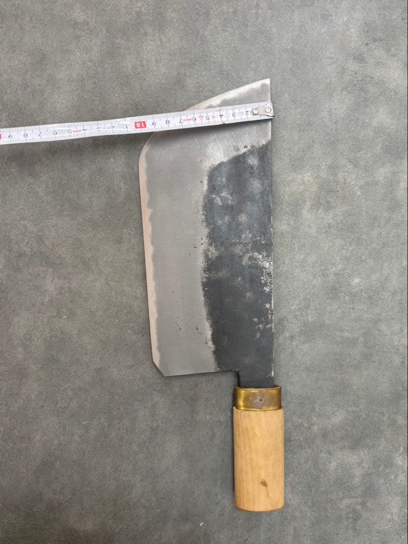 【中華包丁】小道具　藤原貞重　アンティーク　料理