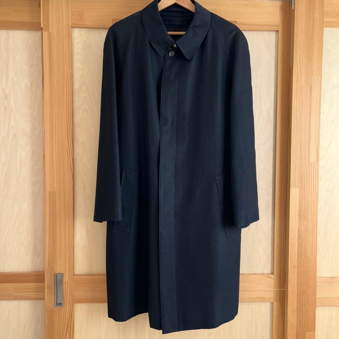 バーバリーステンカラーコート　ブラック