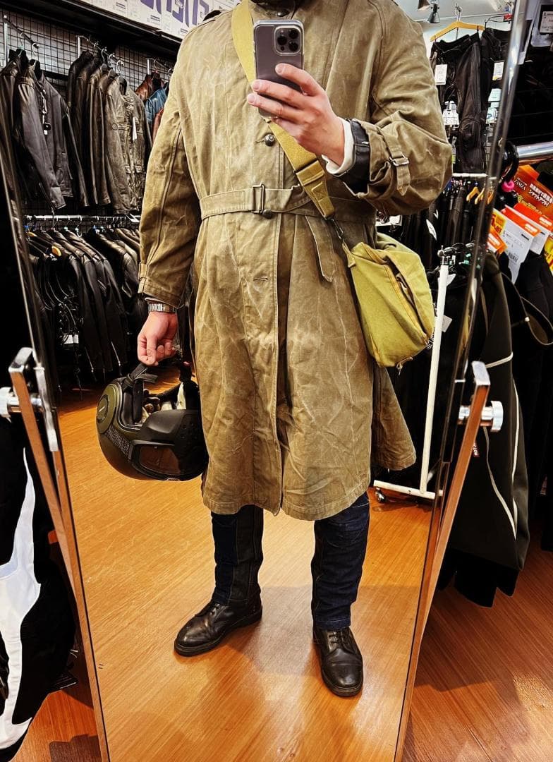 French Army/M-35/フランス軍/モーターサイクルコート/サイズ４