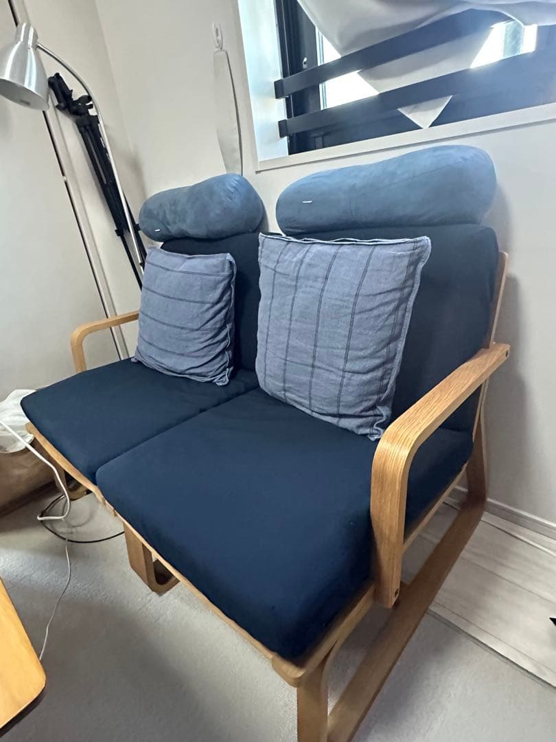 【美品】無印用品2人掛けソファ/直接取引限定