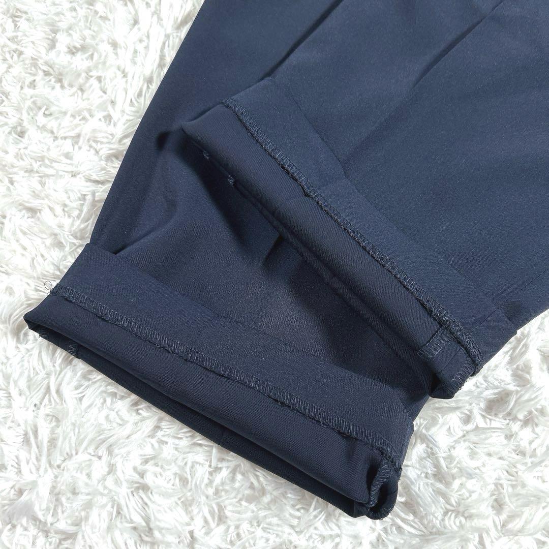 【3点セット・大きいサイズ LL】　カラルス　パンツスーツ　セットアップ　紺