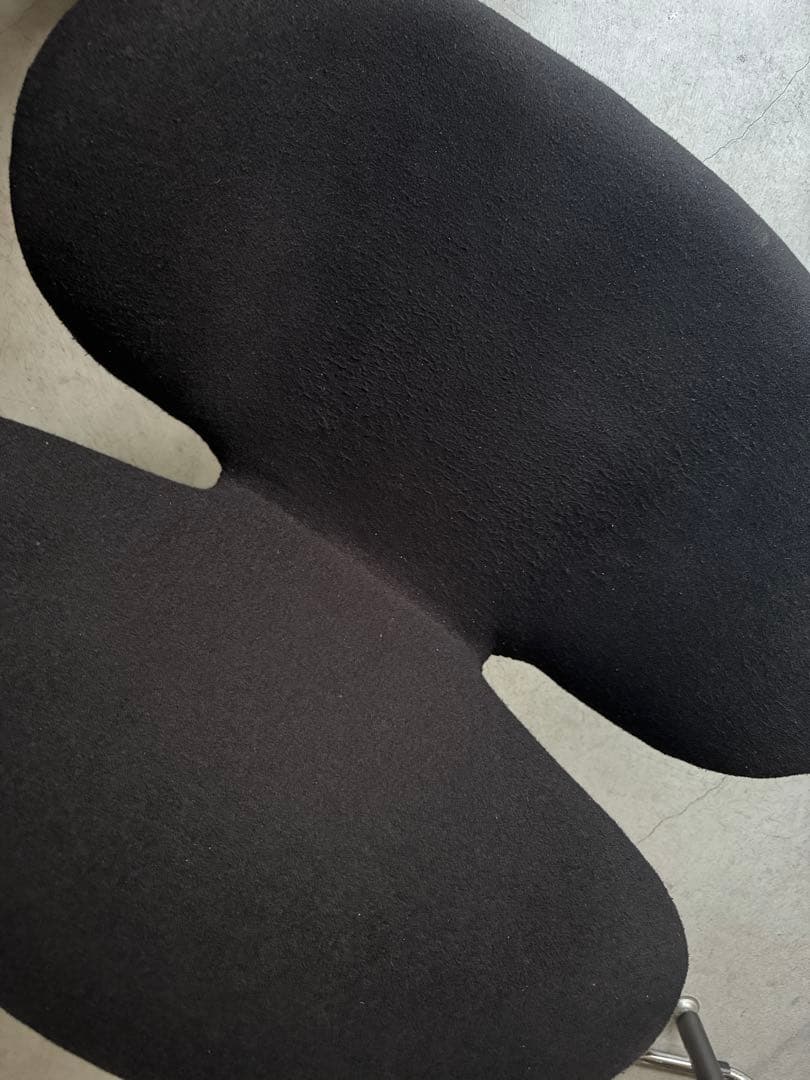 スワンチェア ブラックFritz Hansen アルネヤコブセン　北欧デザイン