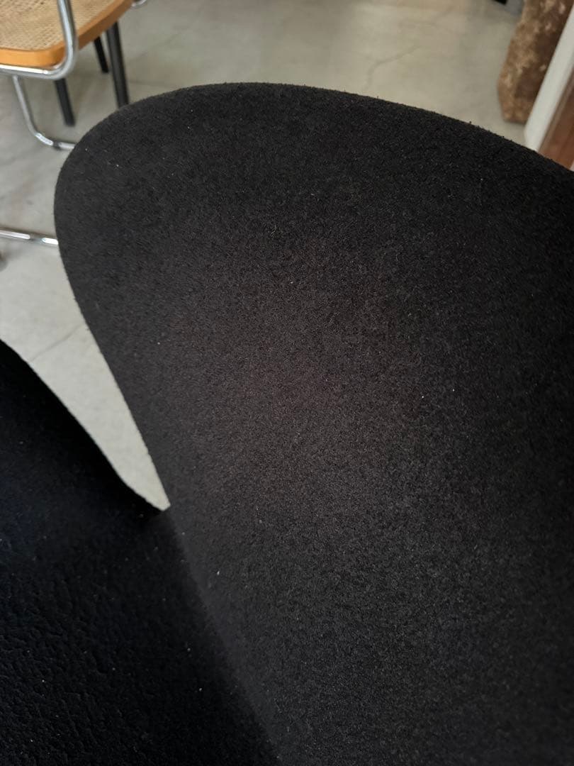 スワンチェア ブラックFritz Hansen アルネヤコブセン　北欧デザイン