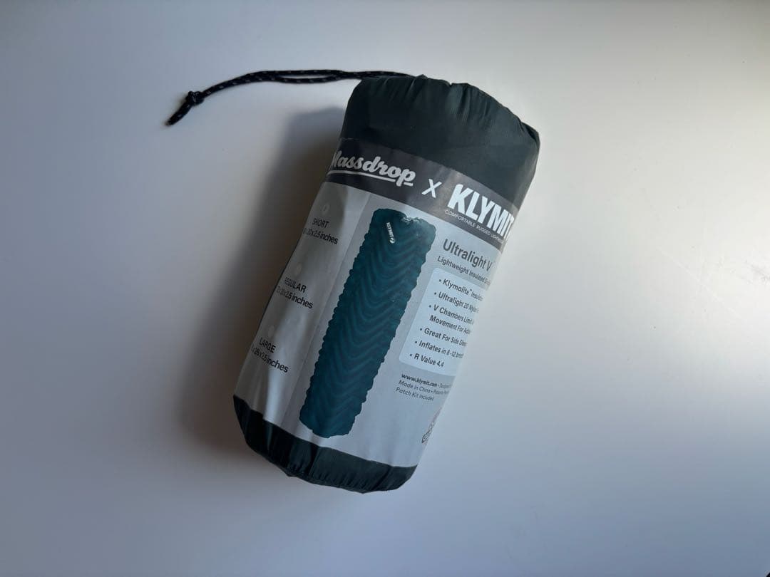 【希少レア】Klymit Ultralight V Sleeping Pad S