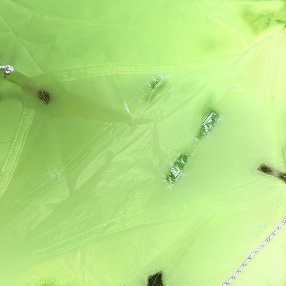 極美品モンベル　ミニタープ HX ポール2本セット　グリーン