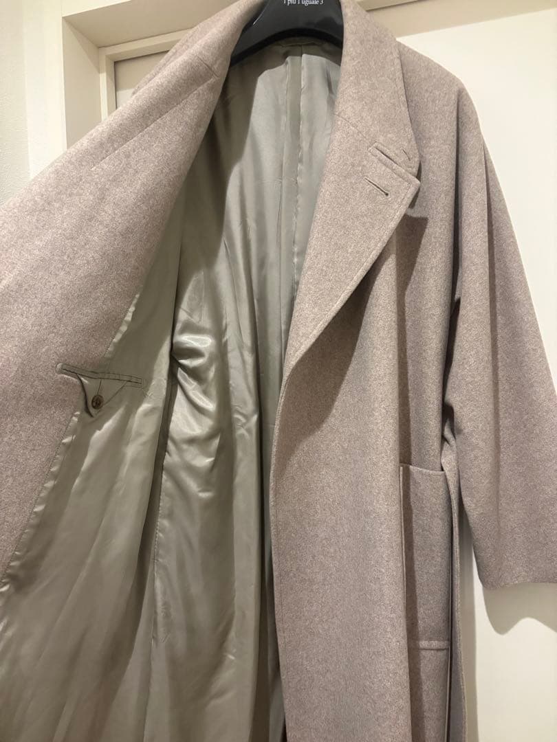 美品RAINMAKERレインメーカー21AW完売WRAP COATラップコート