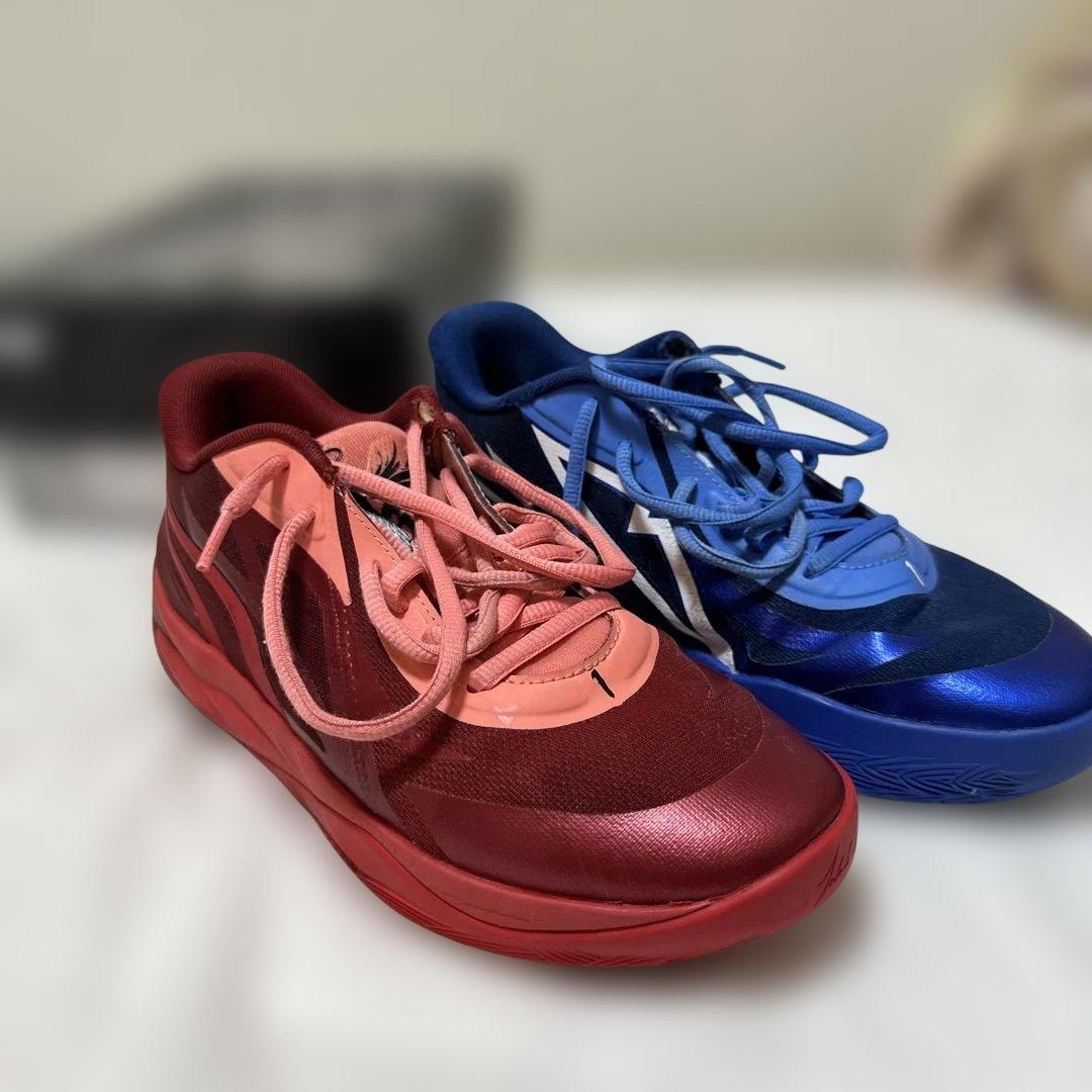 PUMA M.E.L.O. 02 赤/青 シューズ