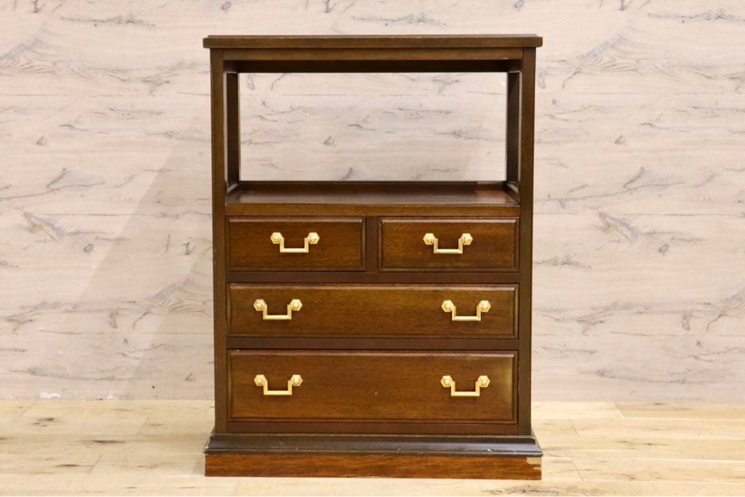 GMIS233○maruni / マルニ 地中海 電話台 キャビネット サイド