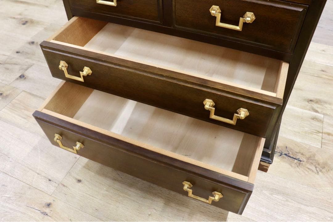 GMIS233○maruni / マルニ 地中海 電話台 キャビネット サイド