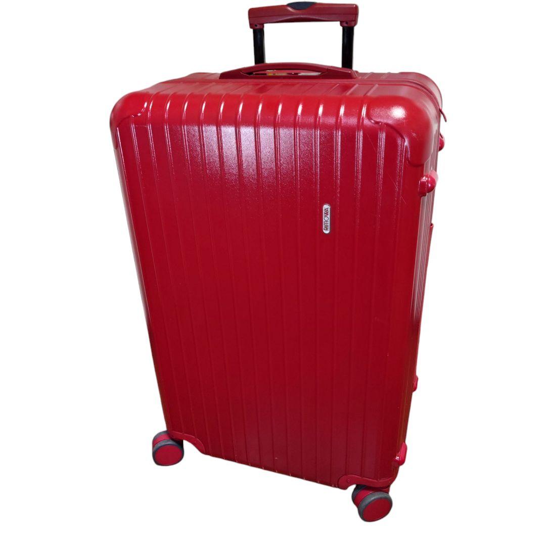 RIMOWA キャリーケース 6284 赤 87L サルサ 4輪 リモワ 旅行