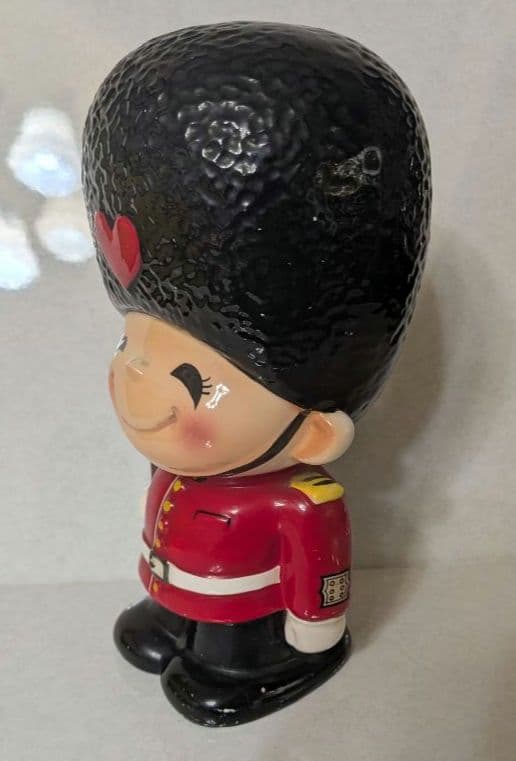 テディ　★激レア★　昭和レトロ　内藤ルネ　陶器　貯金箱　ヴィンテージ