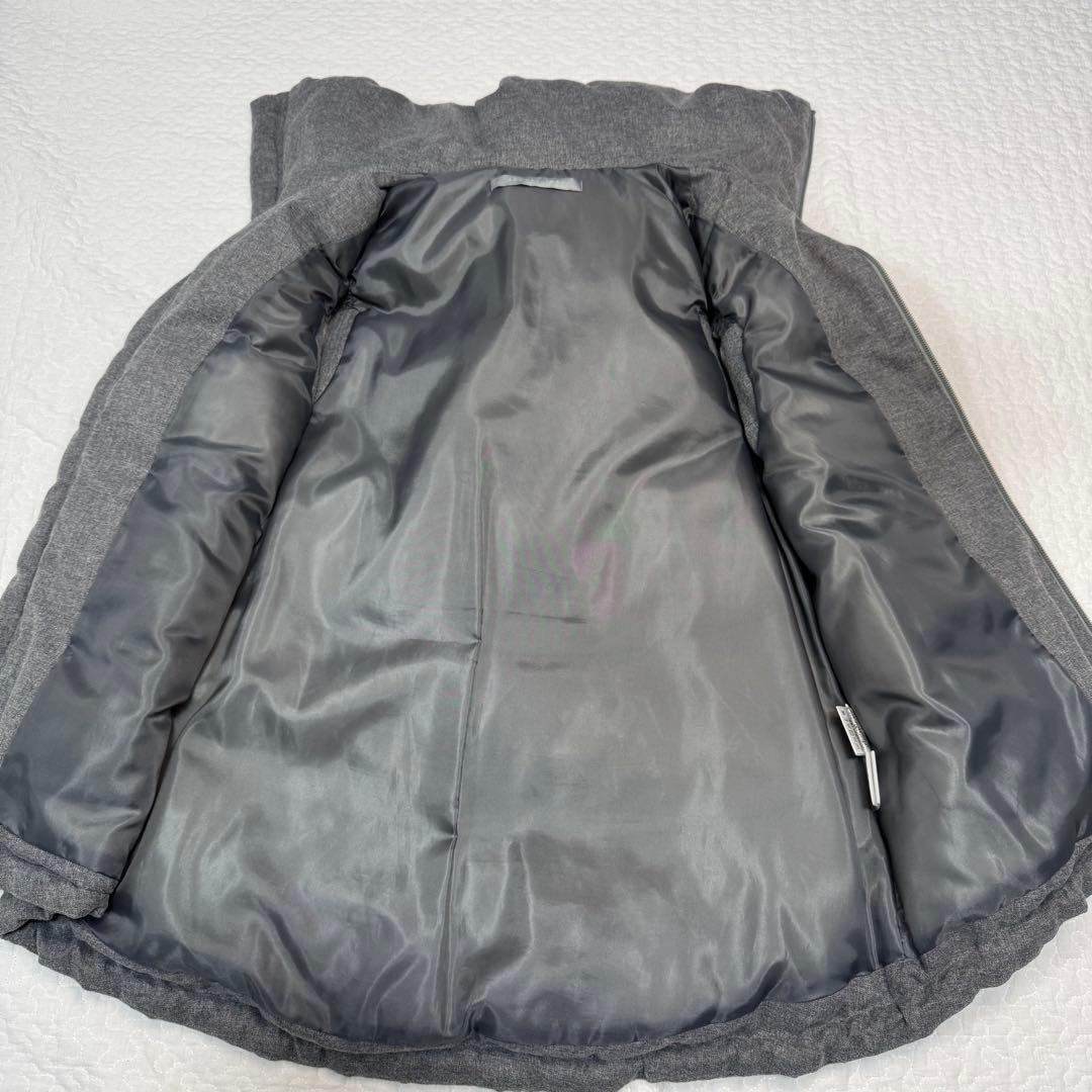 【美品】Theory luxeセオリーリュクス ダウンベスト グレー 38