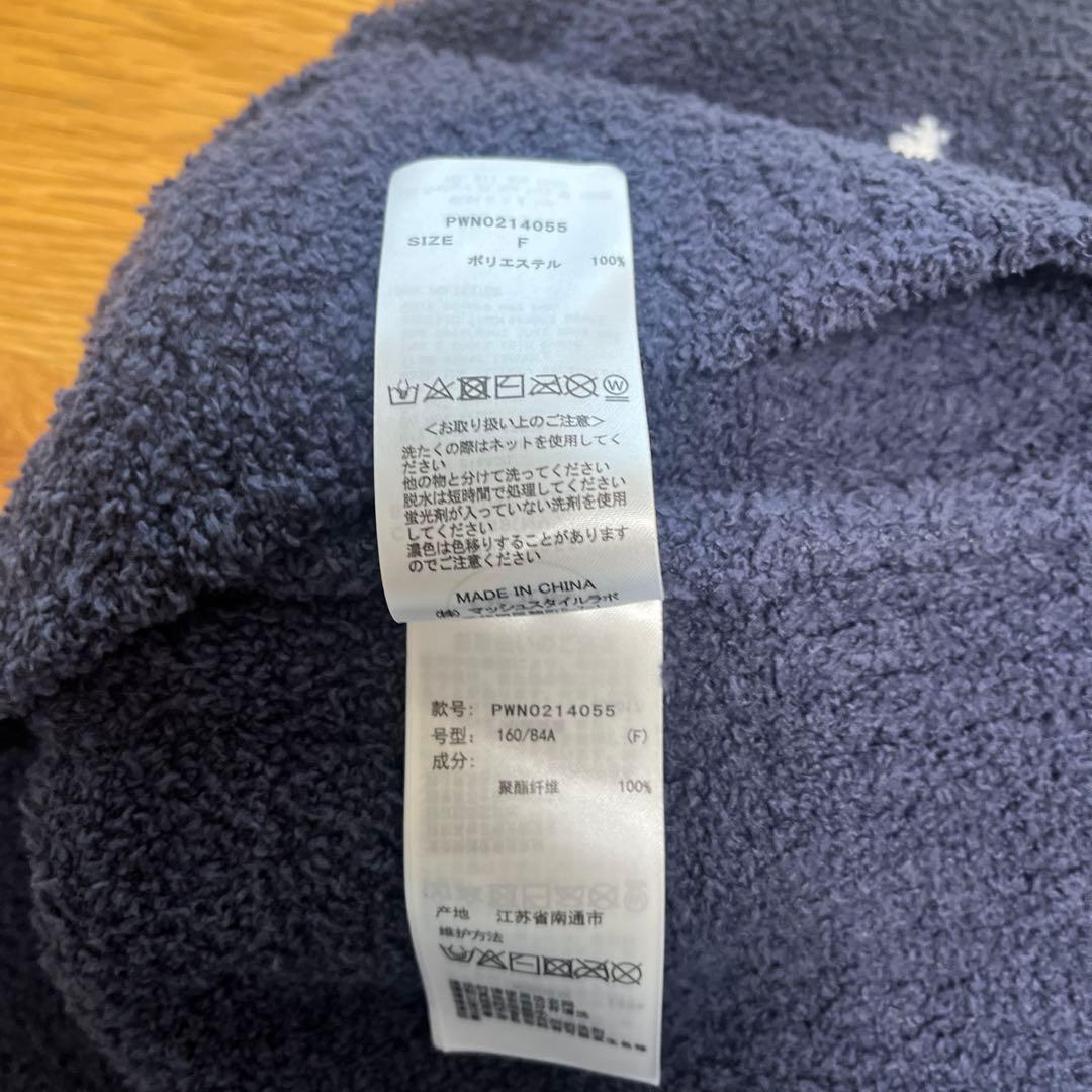 gelato pique 星柄　スター　星　ジャガードワンピース　ネイビー　紺