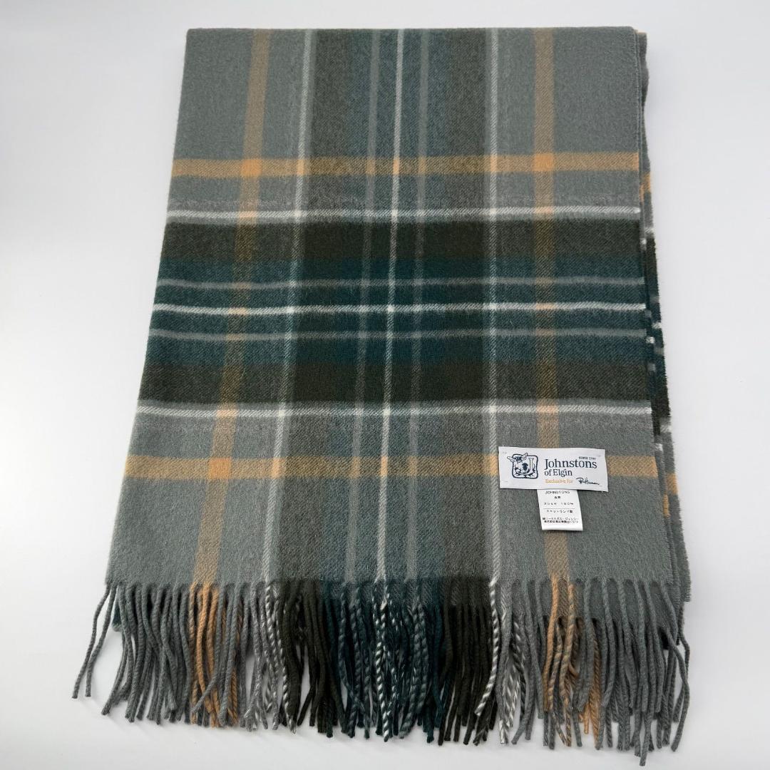 15793✨ロンハーマン別注✨ジョンストンズ 大判ストール カシミア100%