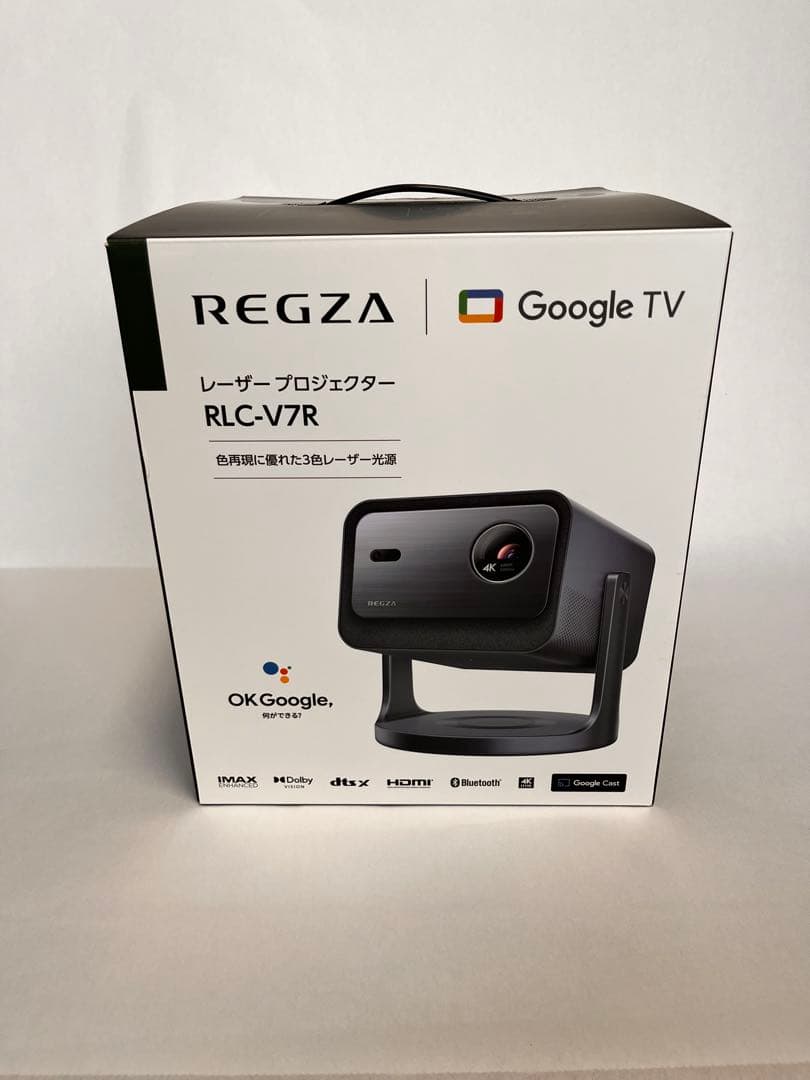 TVS REGZA 4Kレーザープロジェクター RLC-V7R