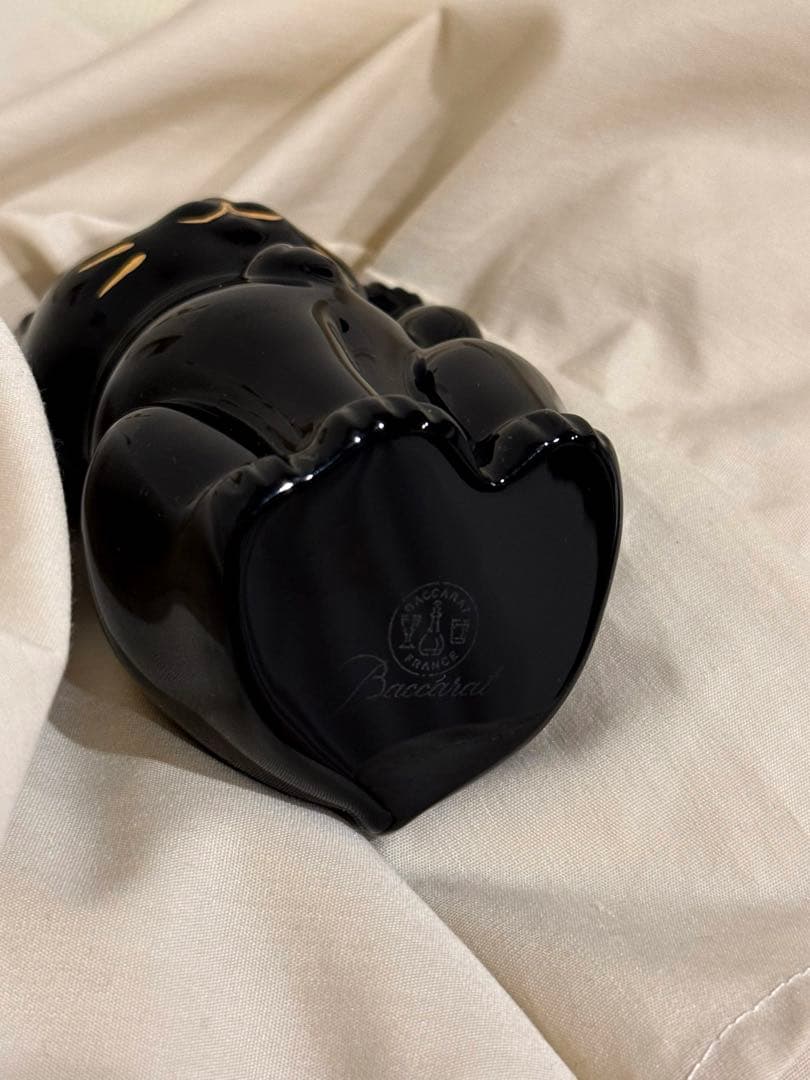 バカラ　招き猫　クリスタル