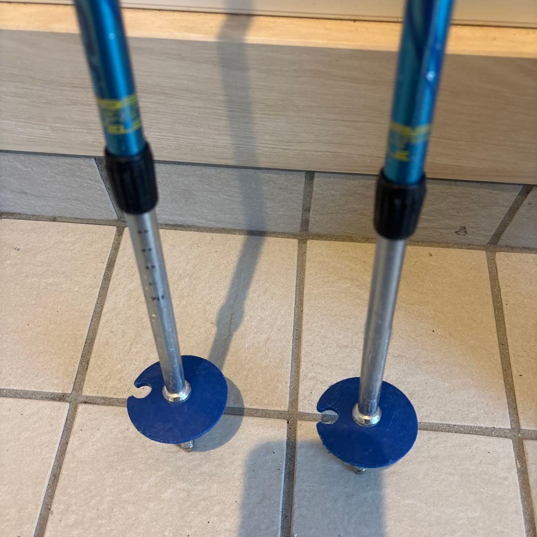 HEAD ERA 2.0 スキー板 107cm ビンディング、伸縮式ストック付き