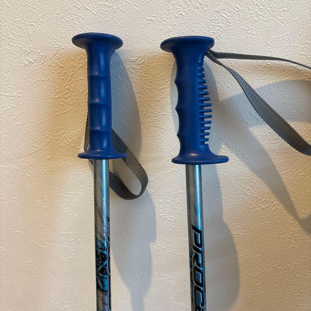 HEAD ERA 2.0 スキー板 107cm ビンディング、伸縮式ストック付き