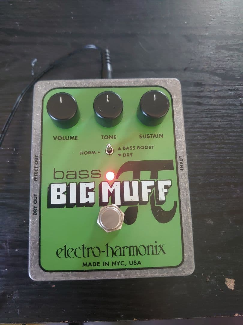 ベース electro-harmonix bass Big Muff