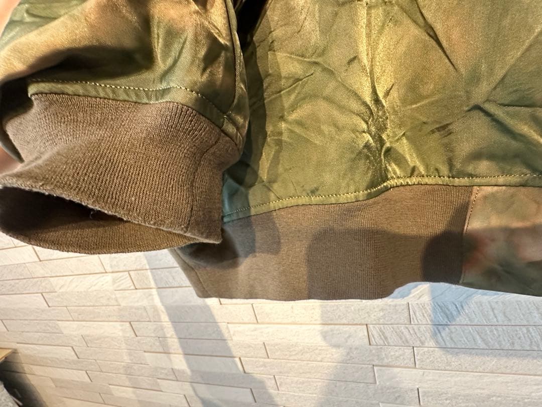 KIDILL 花柄刺繍 MA-1ジャケット