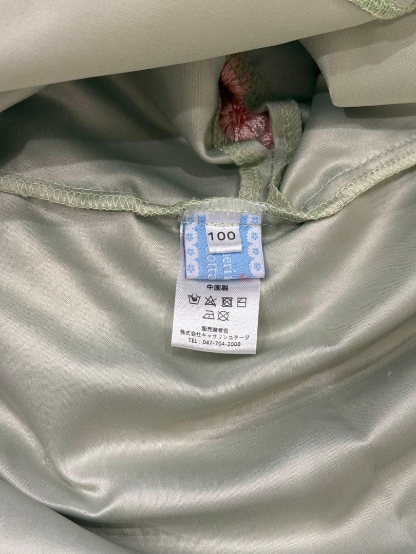 七五三 着物 3歳 フラワーレース着物ワンピ＆被布セット