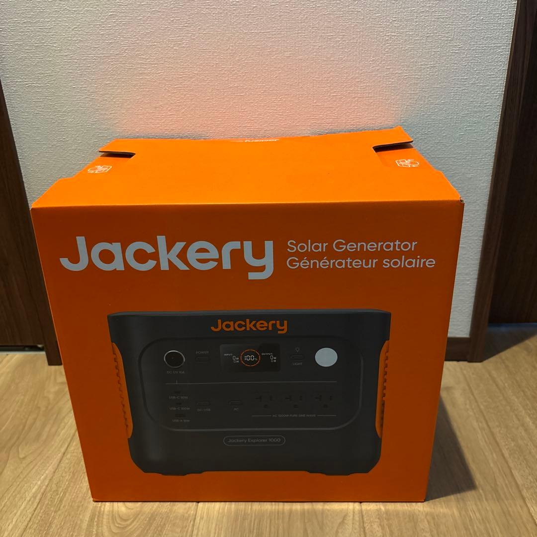 【新品・未開封】Jackery ポータブル電源 1000 New 1070Wh