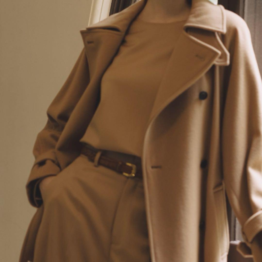 ウールトレンチコート
