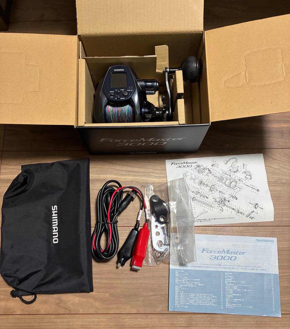 【s.c】シマノ　22フォースマスター3000 美品