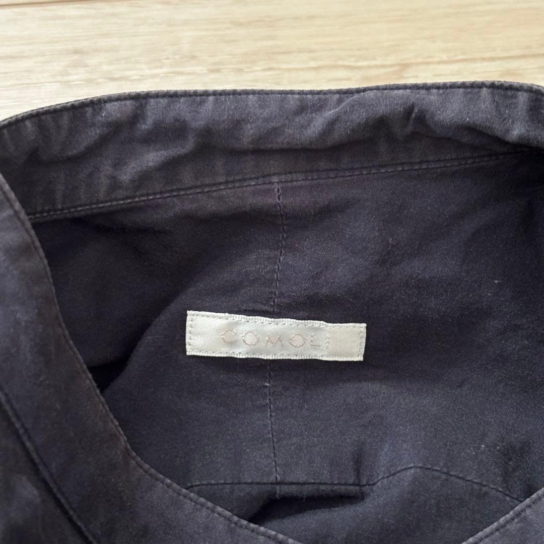 【名作良品】comoli コモリ バンドカラーシャツ 2
