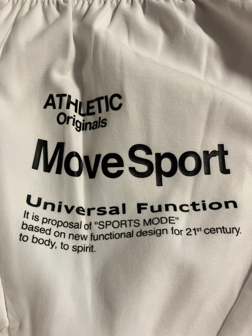 新品 未使用 デサント ムーブスポーツ パンツ 白 メンズ L トレーニング 冬