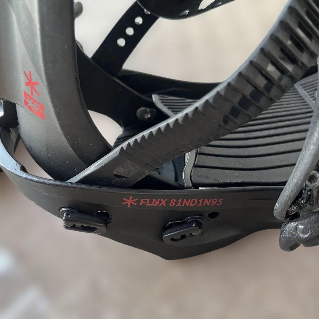 FLUX スノーボード ビンディング ブラック
