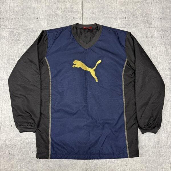 極美品 PUMA 中綿ピステ セットアップ ウィンドブレーカー Vネック プーマ