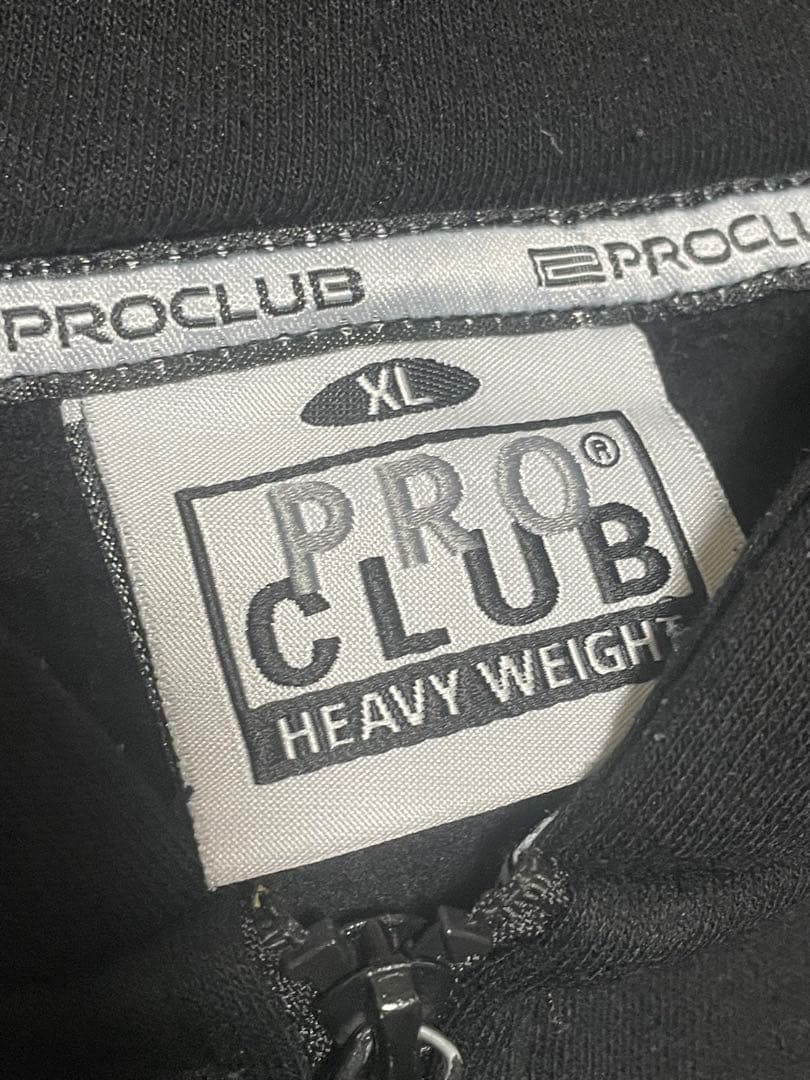 定価3万 PRO CLUB ヘビーウェイトスウェットセット XL 黒 bboy