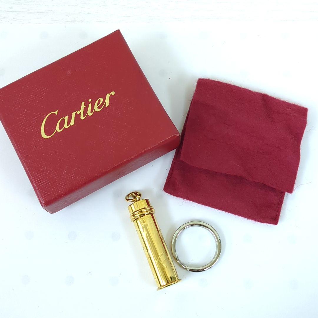 Cartier カルティエ キーホルダー ピルケース ペンダント チャーム