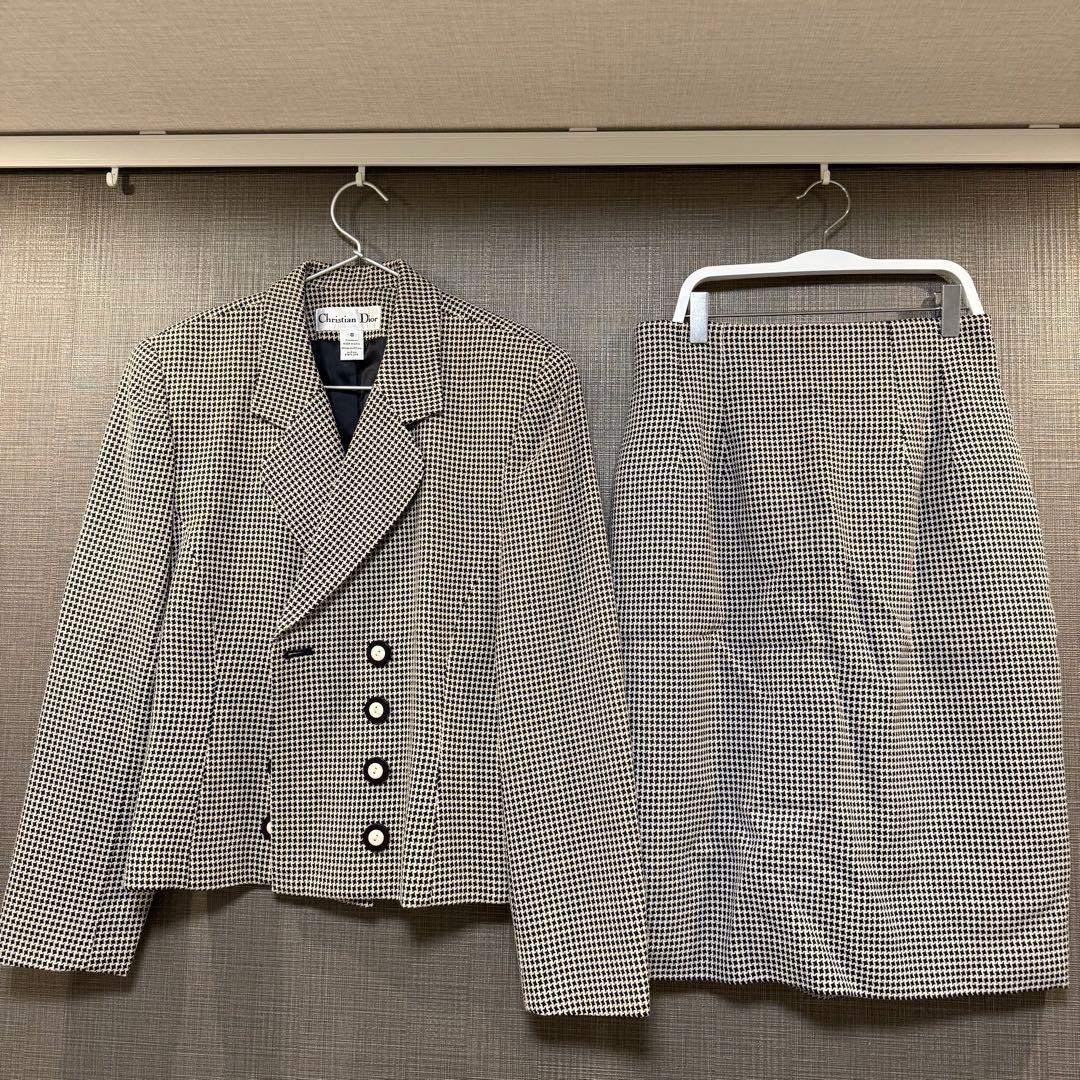 ChristianDior 80s-90s USA製ダブルジャケットヴィンテージ