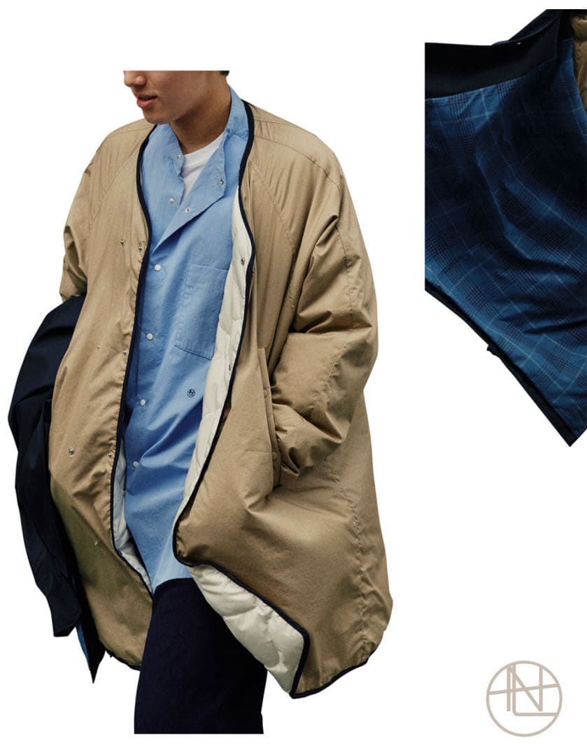 Nanamica GORETEX バルマカーンコート リバーシブルダウン セット