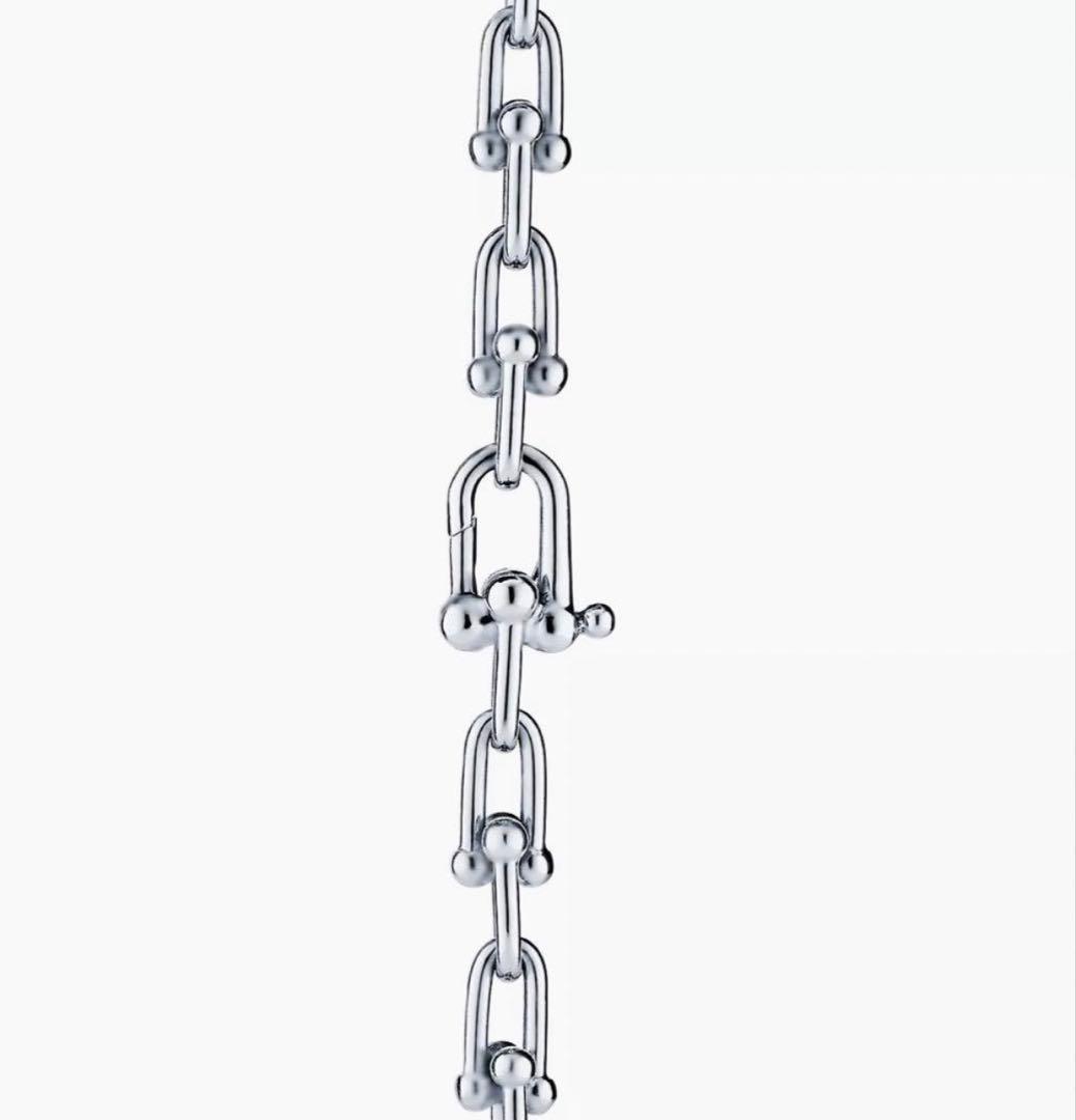 Tiffany&Co. ハードウェア　スモール　ラップ　ネックレス　シルバー