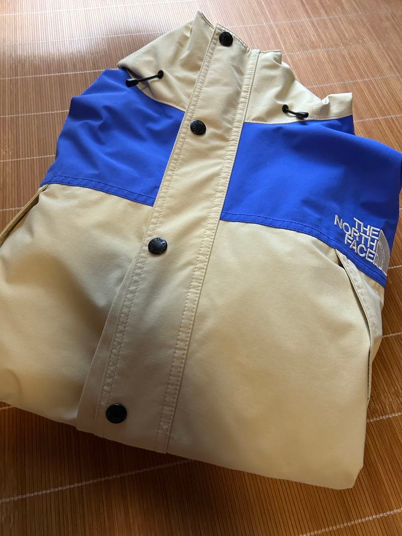 美品 正規品 ノースフェイス マウンテンライトジャケット ソーラーブルー XXL