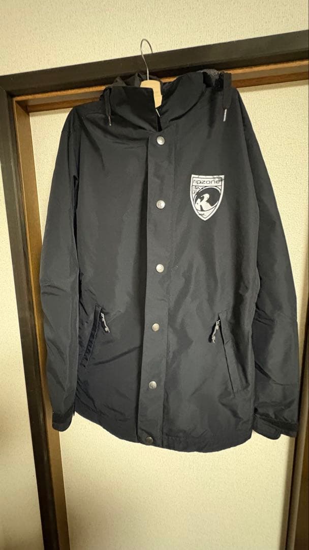 RipZone フード付きジャケット 黒３点セット