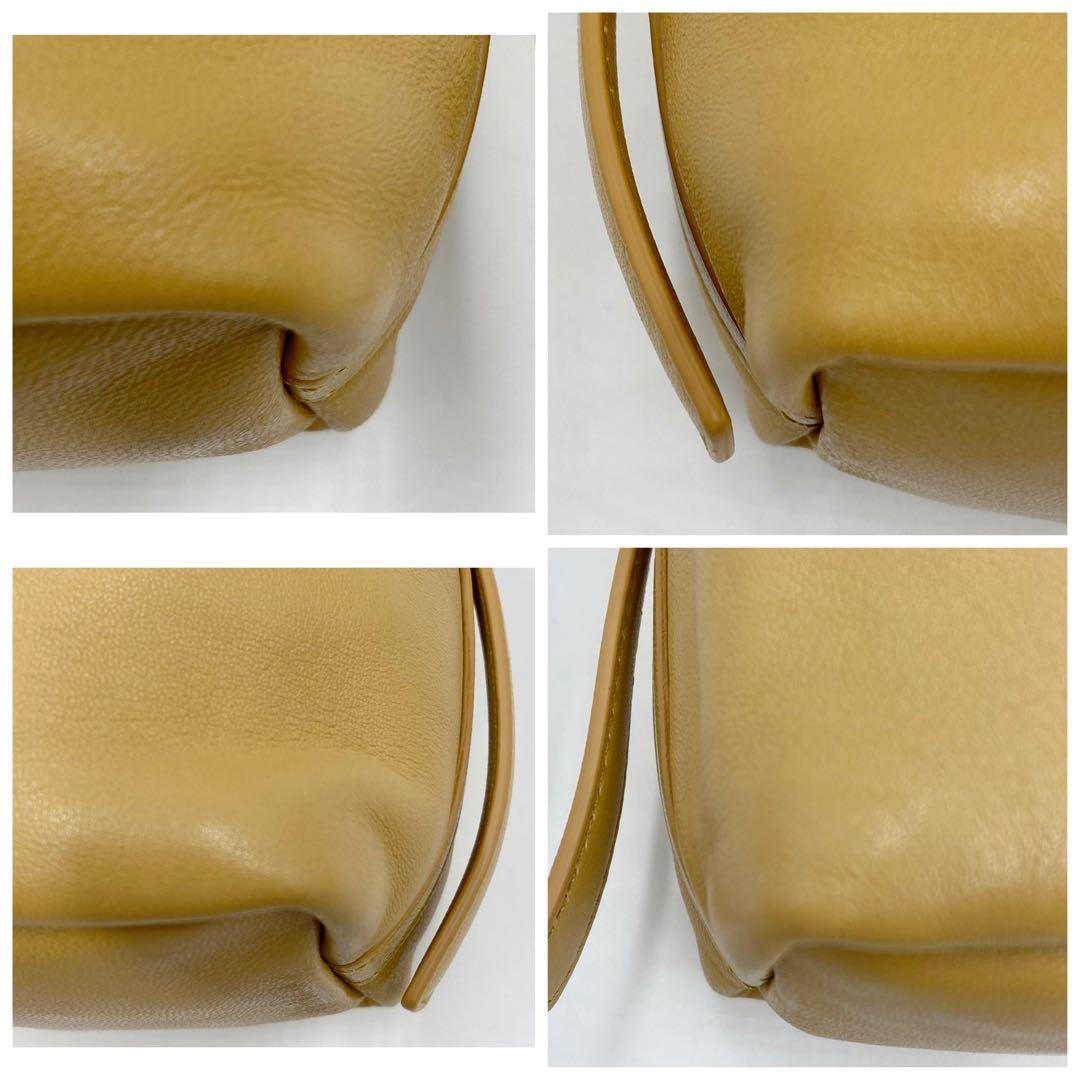 専用★JIL SANDER ジルサンダー 巾着型 ポーチ レザー★047