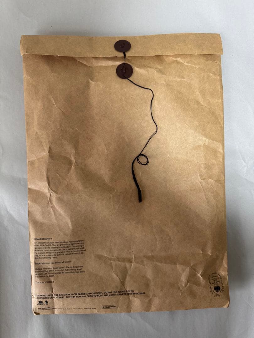 【新品未使用品 デッドストック】 WTAPS TEE DESIGN LS 02