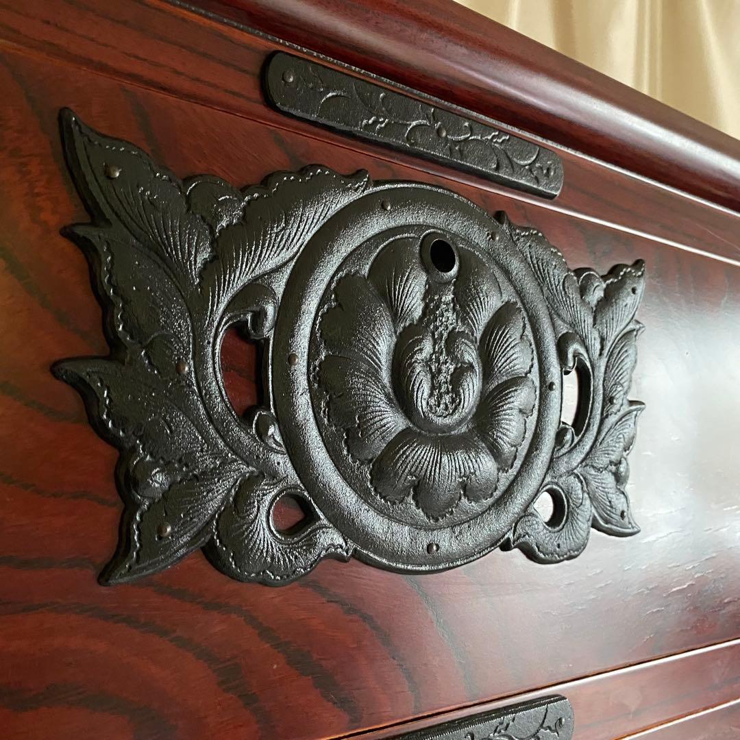 岩谷堂　南部鉄器　岩谷堂箪笥　箪笥　和家具　伝統工芸　欅　チェスト　整理箪笥