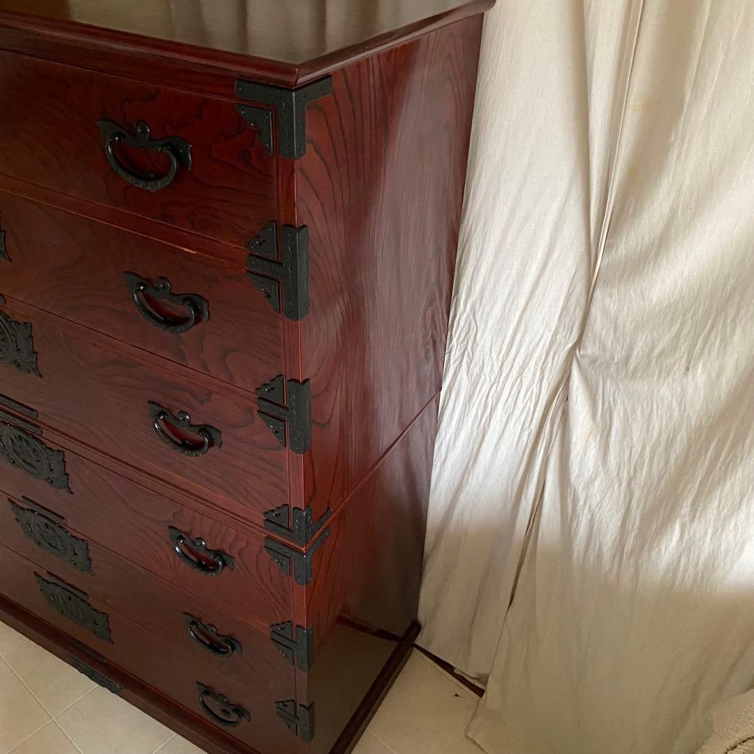 岩谷堂　南部鉄器　岩谷堂箪笥　箪笥　和家具　伝統工芸　欅　チェスト　整理箪笥