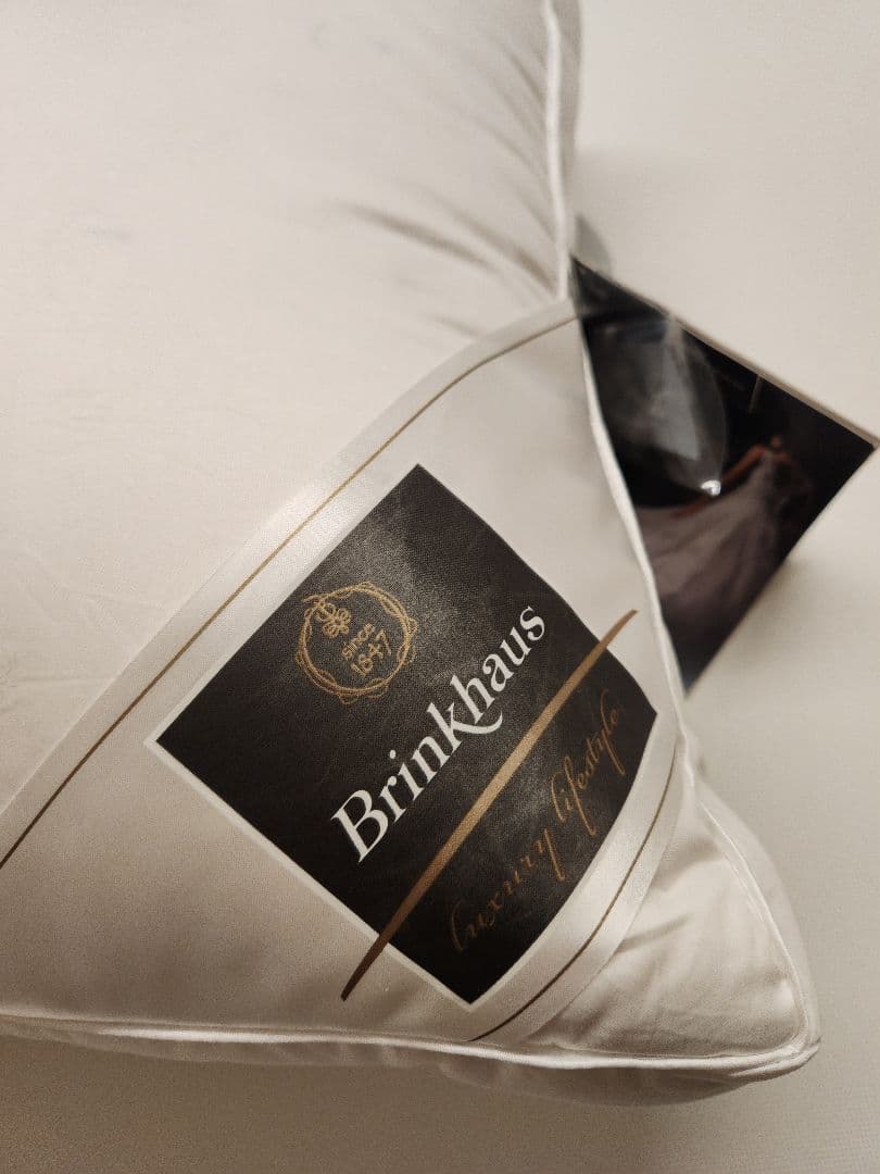 Brinkhaus ダウン/フェザー ピロー（イヴ ドローム購入） 【新品】
