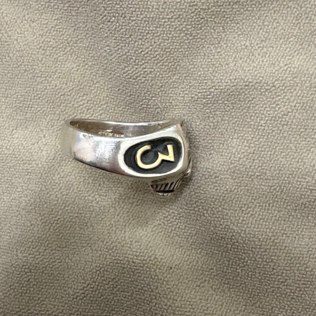 アクセサリー FLASH POINT JIM SKULL RING Johnny Depp