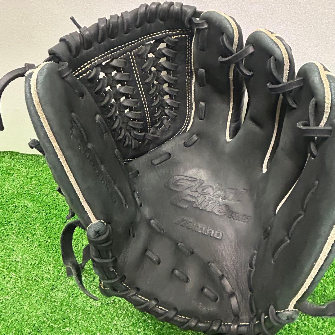 少年軟式　ミズノ　グローバルエリートRG　黒　内野手