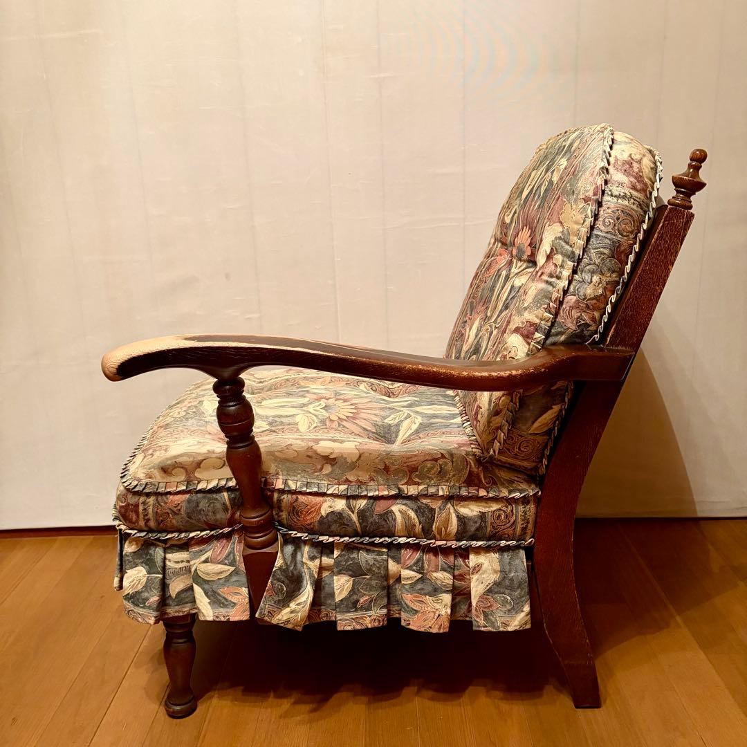 【飛騨産業】\"穂高\"左肘付きチェア (シエスタG)