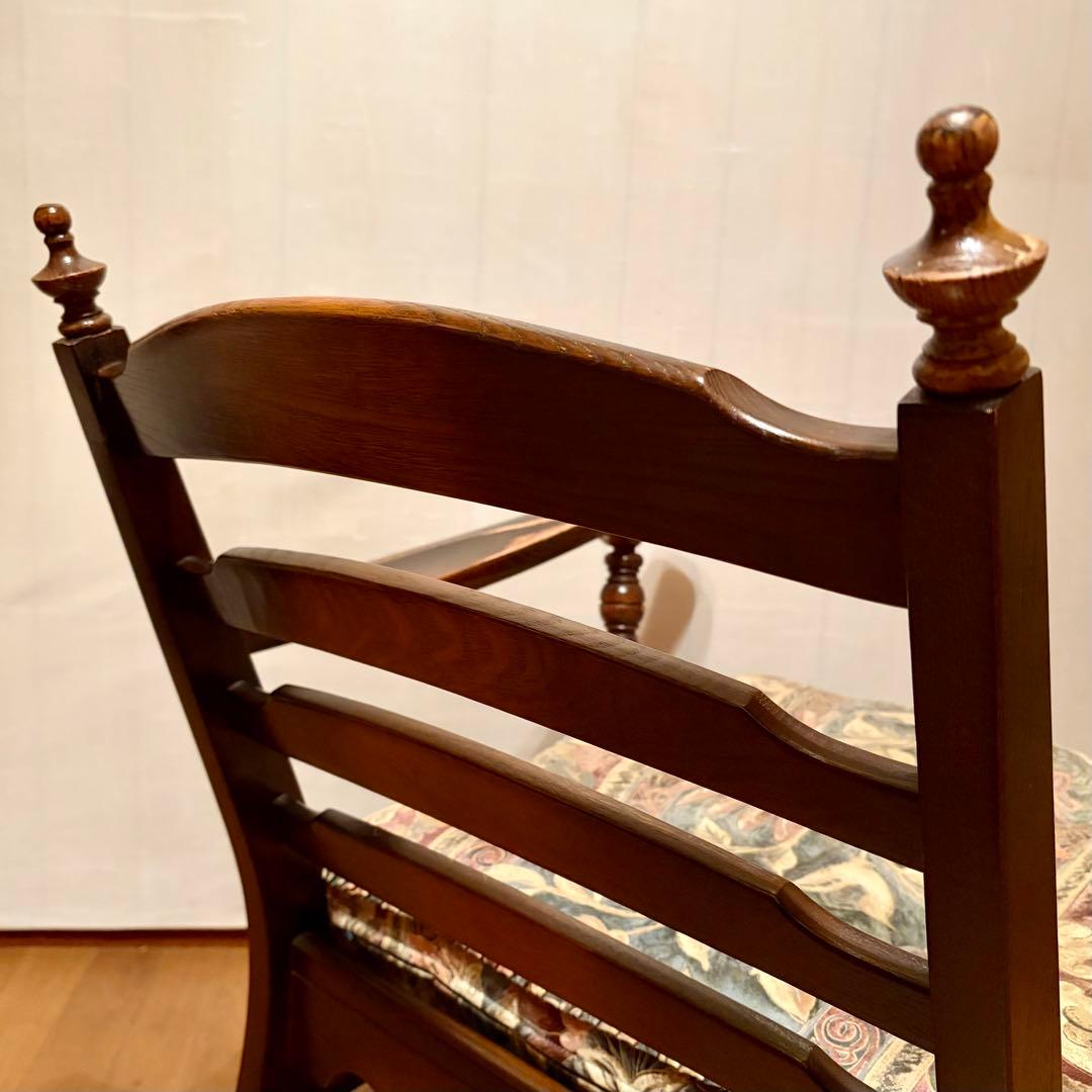 【飛騨産業】\"穂高\"左肘付きチェア (シエスタG)